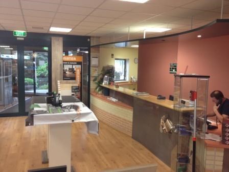 bestaande showroom