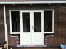 nieuw kozijn met openslaande deuren