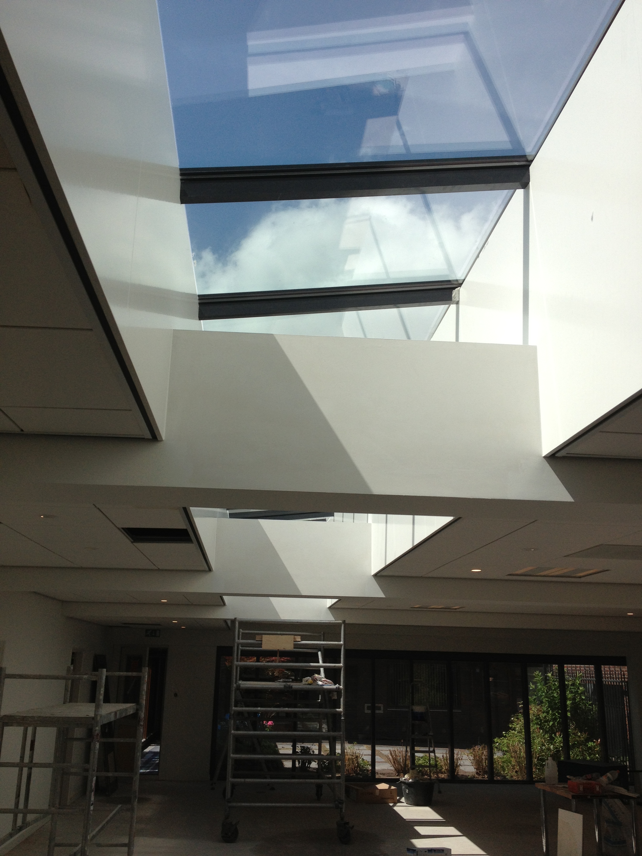 Betimmering lichtstraat