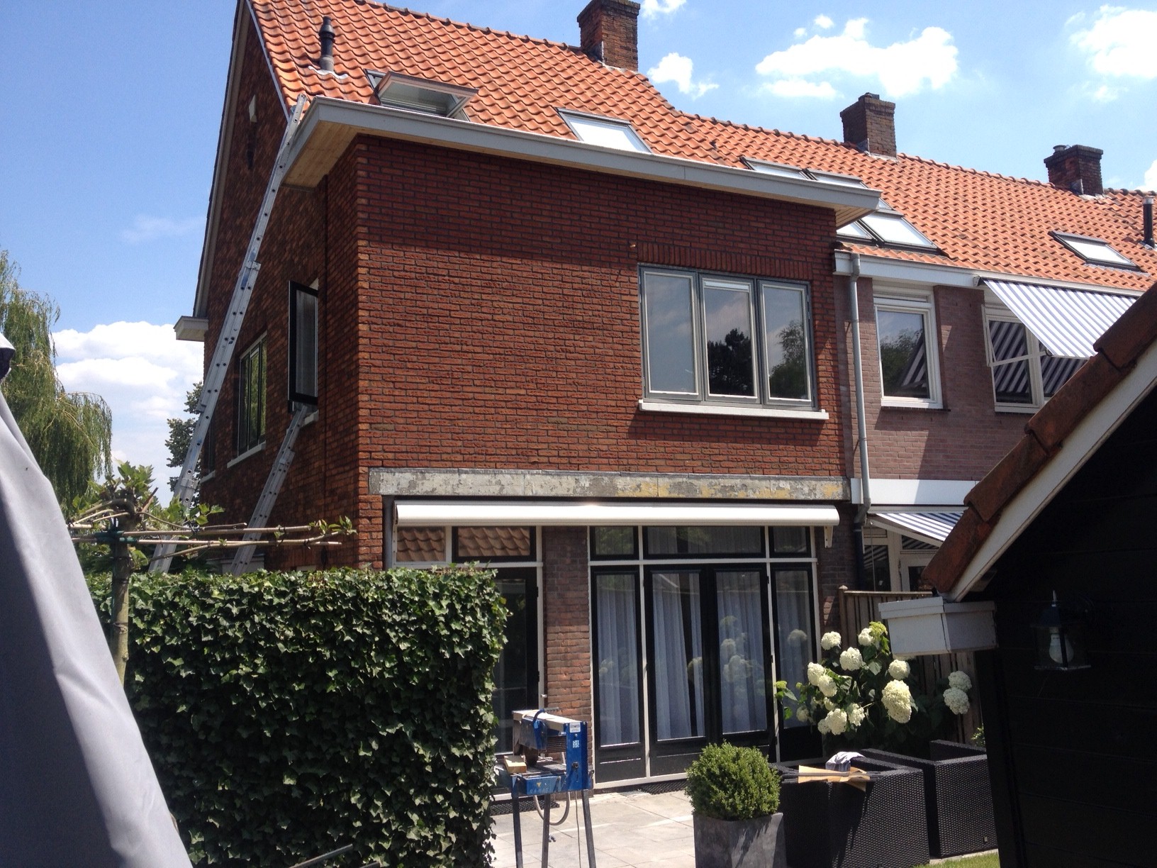 Opbouw Pr hendriklaan Vlaardingen