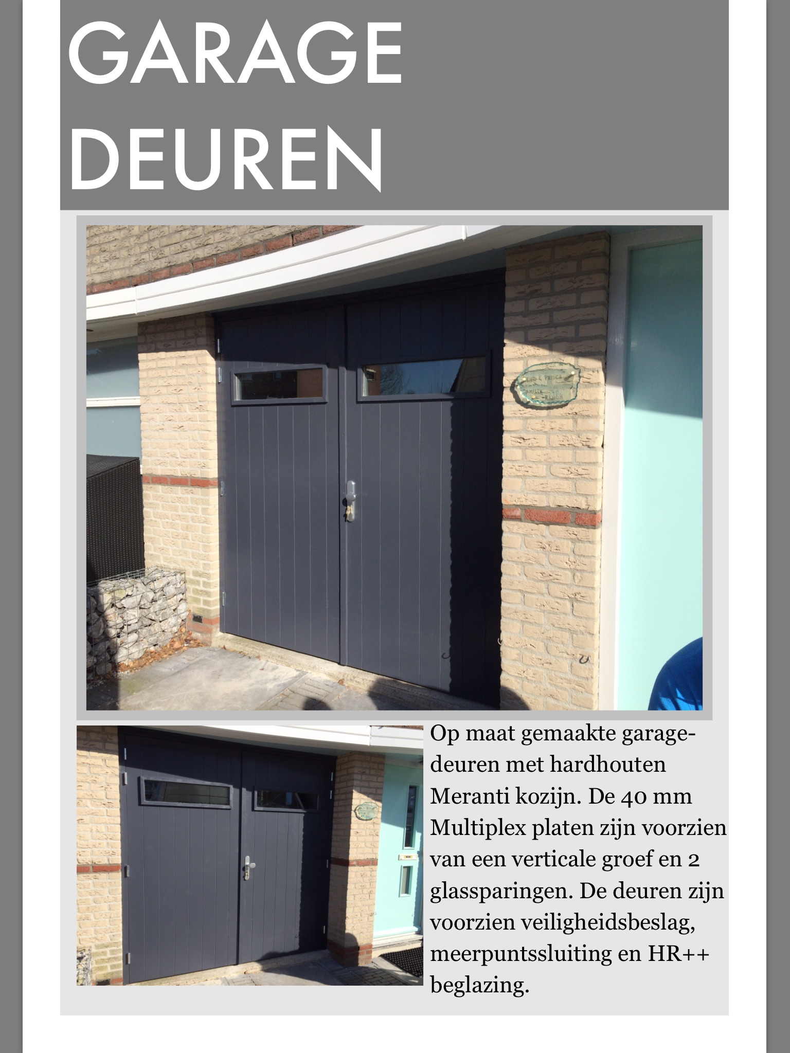 Garagedeuren
