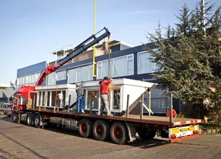 transport vanaf werkplaats